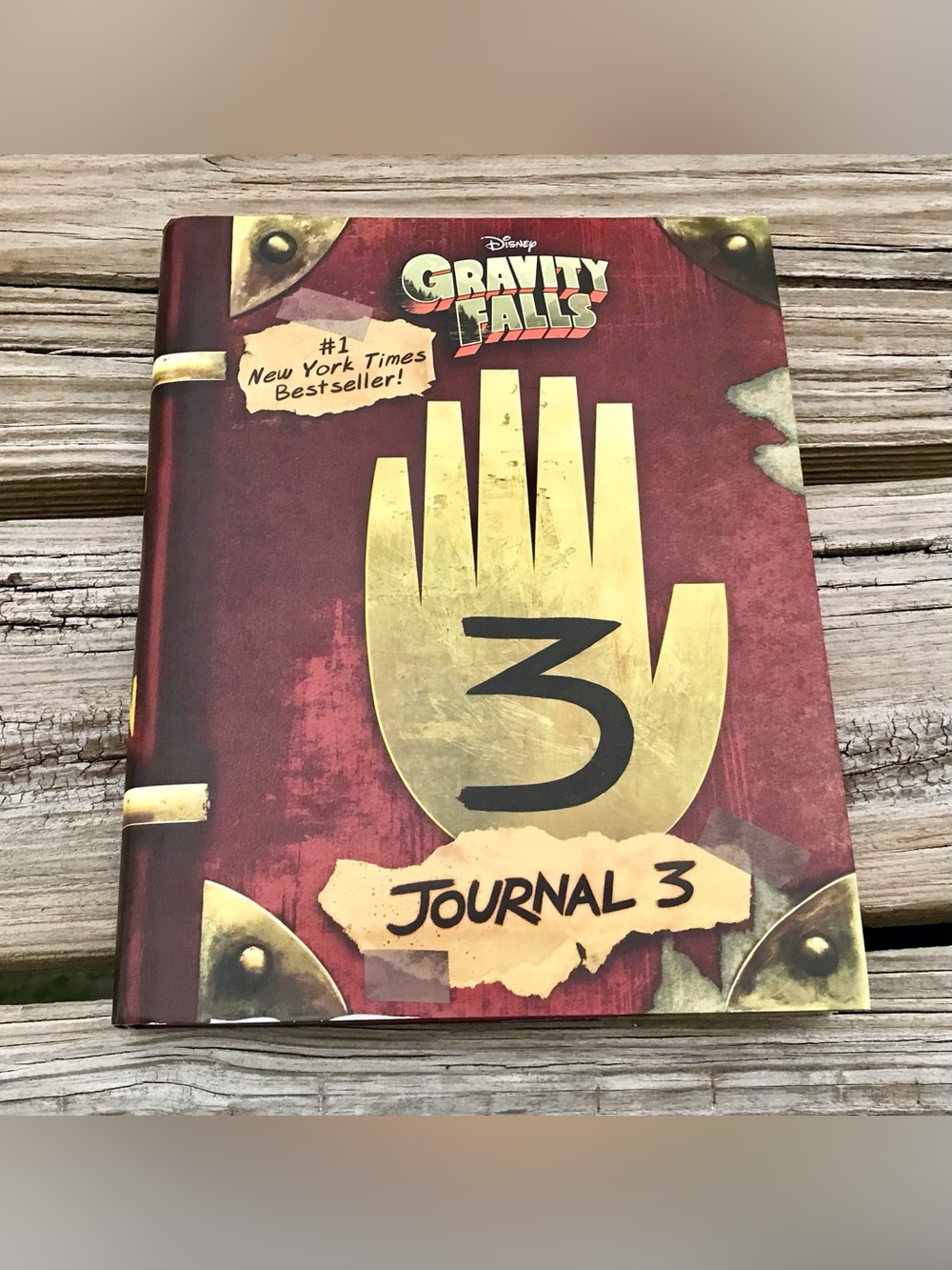 DISNEY TV Gravity Falls Cartoon Journal Vol Volume 3 Hardback Book Dust Jacket